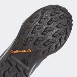 adidas Men's Terrex AX3 Gore-TEX Hiking Shoes Sneaker, Wonder Steel/Core Black/Orange, 8.5 UK