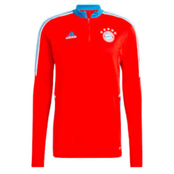 2022-2023 Bayern Munich Convido Half Zip Training Top (Red) - M