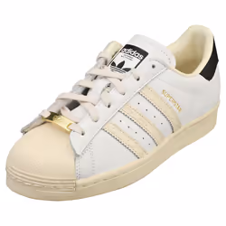 adidas Superstar Mens Fashion Trainers in White Black - 4 UK