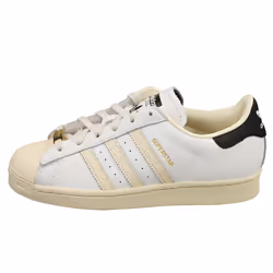 adidas Superstar Mens Fashion Trainers in White Black - 4 UK