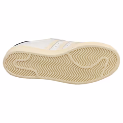 adidas Superstar Mens Fashion Trainers in White Black - 4 UK