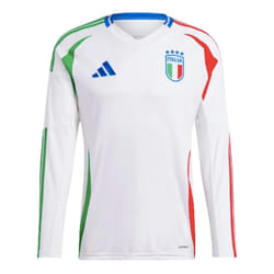 2024-2025 Italy Long Sleeve Away Shirt - L