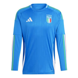 2024-2025 Italy Long Sleeve Home Shirt - S