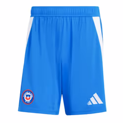 2024-2025 Chile Home Shorts (Blue) - S