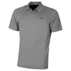 adidas Golf 2024 Performance Left Chest Logo Stretch Polo Shirt - XXL, Grey Three Sport