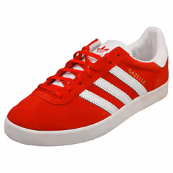 adidas Gazelle 85 Mens Fashion Trainers in Red White - 11.5