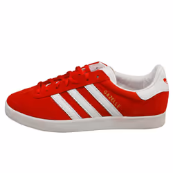 adidas Gazelle 85 Mens Fashion Trainers in Red White - 11.5