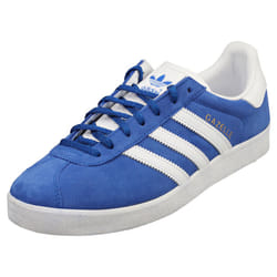 adidas Gazelle 85 Mens Fashion Trainers in Blue White - 11