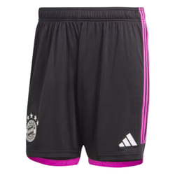 2023-2024 Bayern Munich Away Shorts (Black) - 3XL
