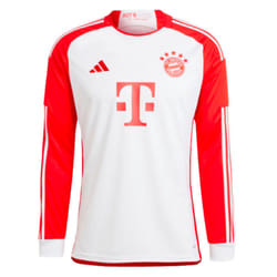 2023-2024 Bayern Munich Long Sleeve Home Shirt (Kids) - XXL