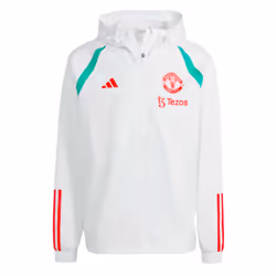 2023-2024 Man Utd Allweather Jacket (White) - XL