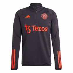 2023-2024 Man Utd Training Top (Black) - 3XL