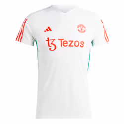2023-2024 Man Utd Training Jersey (White) - Ladies - S