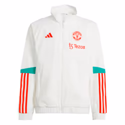 2023-2024 Man Utd Presentation Jacket (White) - Kids - XXL