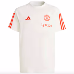2023-2024 Man Utd Training Tee (White) - Kids - XXL