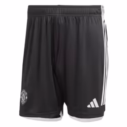 2023-2024 Man Utd Away Shorts (Black) - M