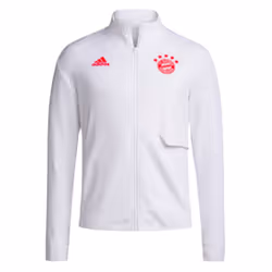 2023-2024 Bayern Munich Anthem Jacket (White) - XL