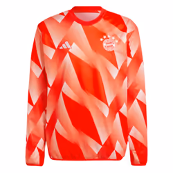 2023-2024 Bayern Munich Pre-Match Warm Top (Red) - XXL