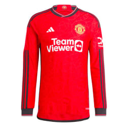 2023-2024 Man Utd Long Sleeve Home Shirt - M