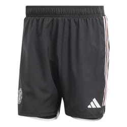 2023-2024 Man Utd Authentic Away Shorts (Black) - M