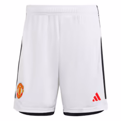 2023-2024 Man Utd Home Shorts (White) - XL