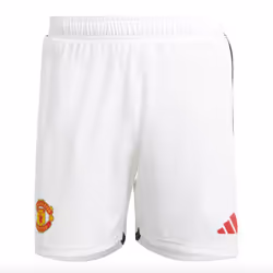 2023-2024 Man Utd Authentic Home Shorts (White) - XL