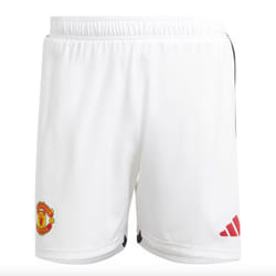 2023-2024 Man Utd Authentic Home Shorts (White) - M