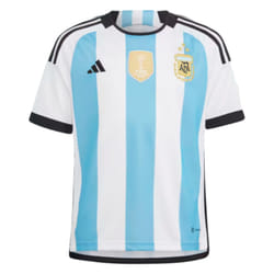 Argentina 2022 World Cup Winners Home Shirt - Kids - LB