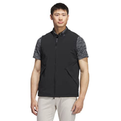 adidas Golf Mens Ultimate365 Tour Frostguard Full-Zip Padded Vest - L, Black