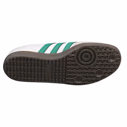 adidas Samba Og Mens Casual Trainers in White Green - 3.5 UK