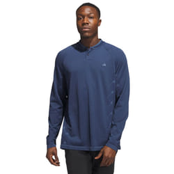 adidas Golf Ultimate365 Tour PRIMEKNIT Long Sleeve Polo Shirt - M, Collegeate Navy