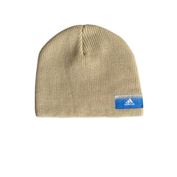 Adidas Beanie Essential Hat Beige Size One OSFM