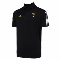 2023-2024 Juventus Polo Shirt (Black) - XL