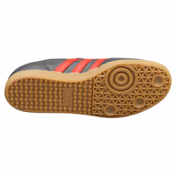 adidas Samba Og Mens Casual Trainers in Black Red - 5
