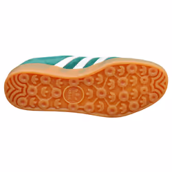 adidas Gazelle Indoor Mens Fashion Trainers in Green White - 4