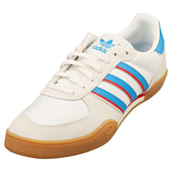 adidas Squash Indoor Mens Casual Trainers in White Blue - 5.5