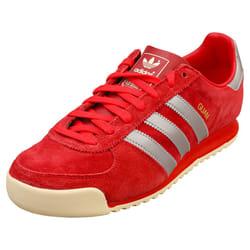 adidas Guam Mens Casual Trainers in Maroon - 11