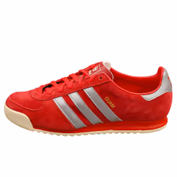 adidas Guam Mens Casual Trainers in Maroon - 11