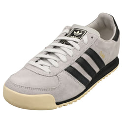 adidas Guam Mens Casual Trainers in Grey Black - 8.5 UK