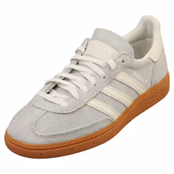 adidas Handball Spezial Womens Fashion Trainers in Grey White - 8