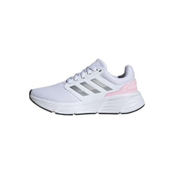 adidas Women's Galaxy 6 Shoes Sneaker  Cloud White Silver Metallic Pink  5 UK