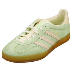 adidas Gazelle Indoor Womens Fashion Trainers in Green - 5.5
