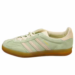 adidas Gazelle Indoor Womens Fashion Trainers in Green - 5.5