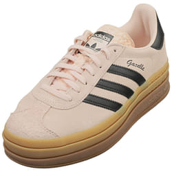 adidas Gazelle Bold Womens Fashion Trainers in Quartz Black - 3.5