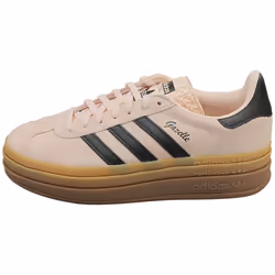 adidas Gazelle Bold Womens Fashion Trainers in Quartz Black - 6.5