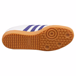 adidas Samba Og Womens Casual Trainers in White Blue - 4 UK