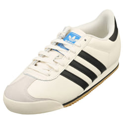 adidas K 74 Mens Casual Trainers in White Black - 5