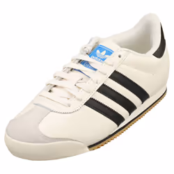 adidas K 74 Mens Casual Trainers in White Black - 6