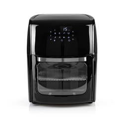 Gourmetmaxx 11216 fryer Single 12 L Stand-alone 1800 W Hot air fryer Black