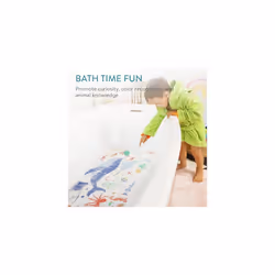 Non-Slip Bath Mat For Kids - Bathroom Floor Mat For Children - Anti-Slip Decorative Floor Mat For Bath And Shower